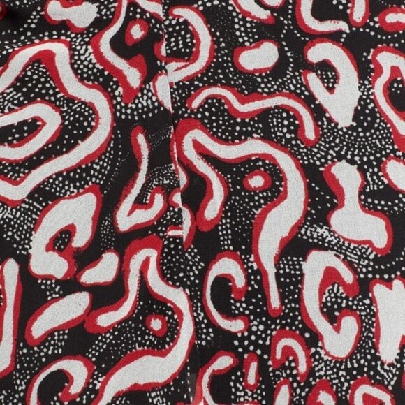 NWT Rebecca Minkoff patterned shirred mini dress - Picture 9 of 11